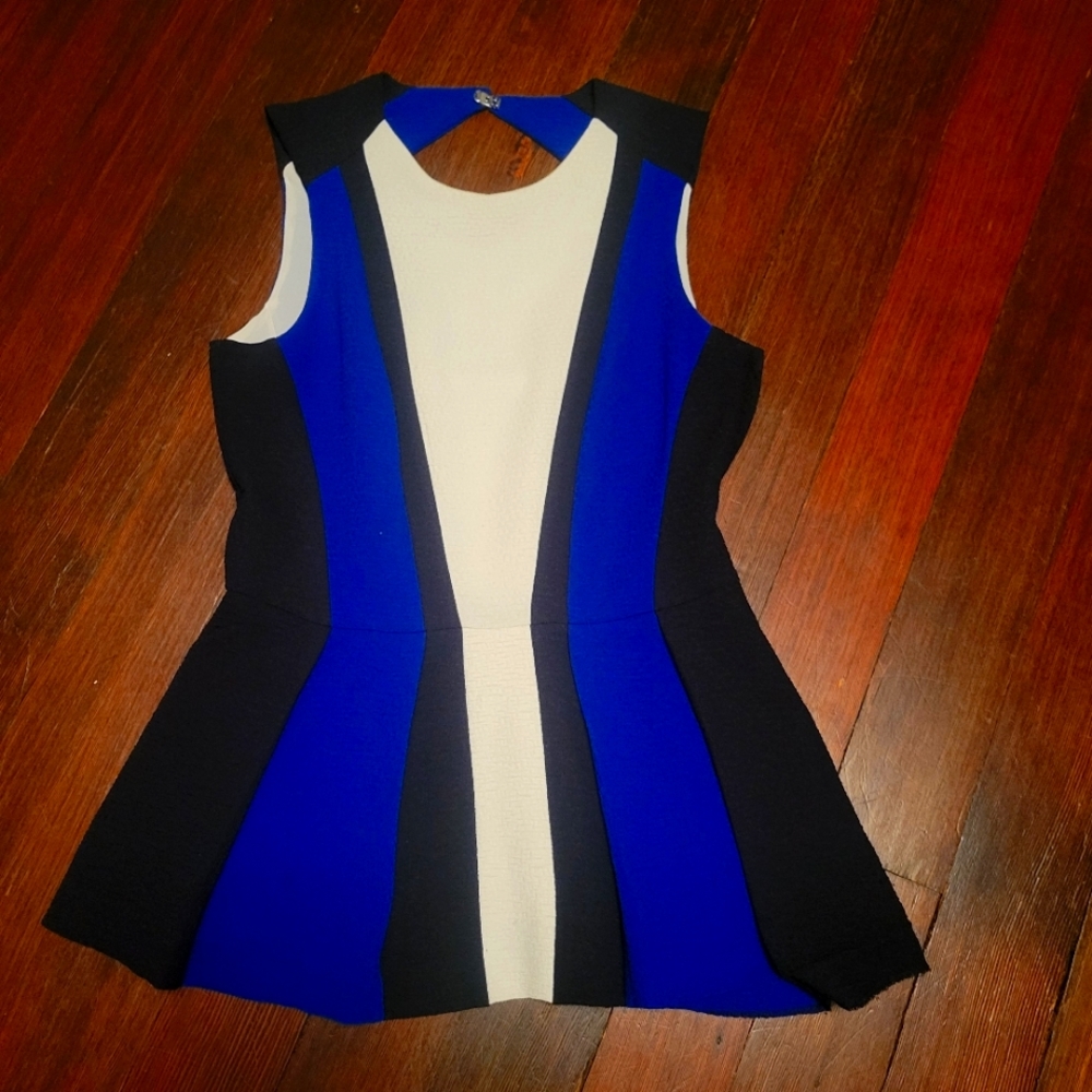 H&M peplum tank top